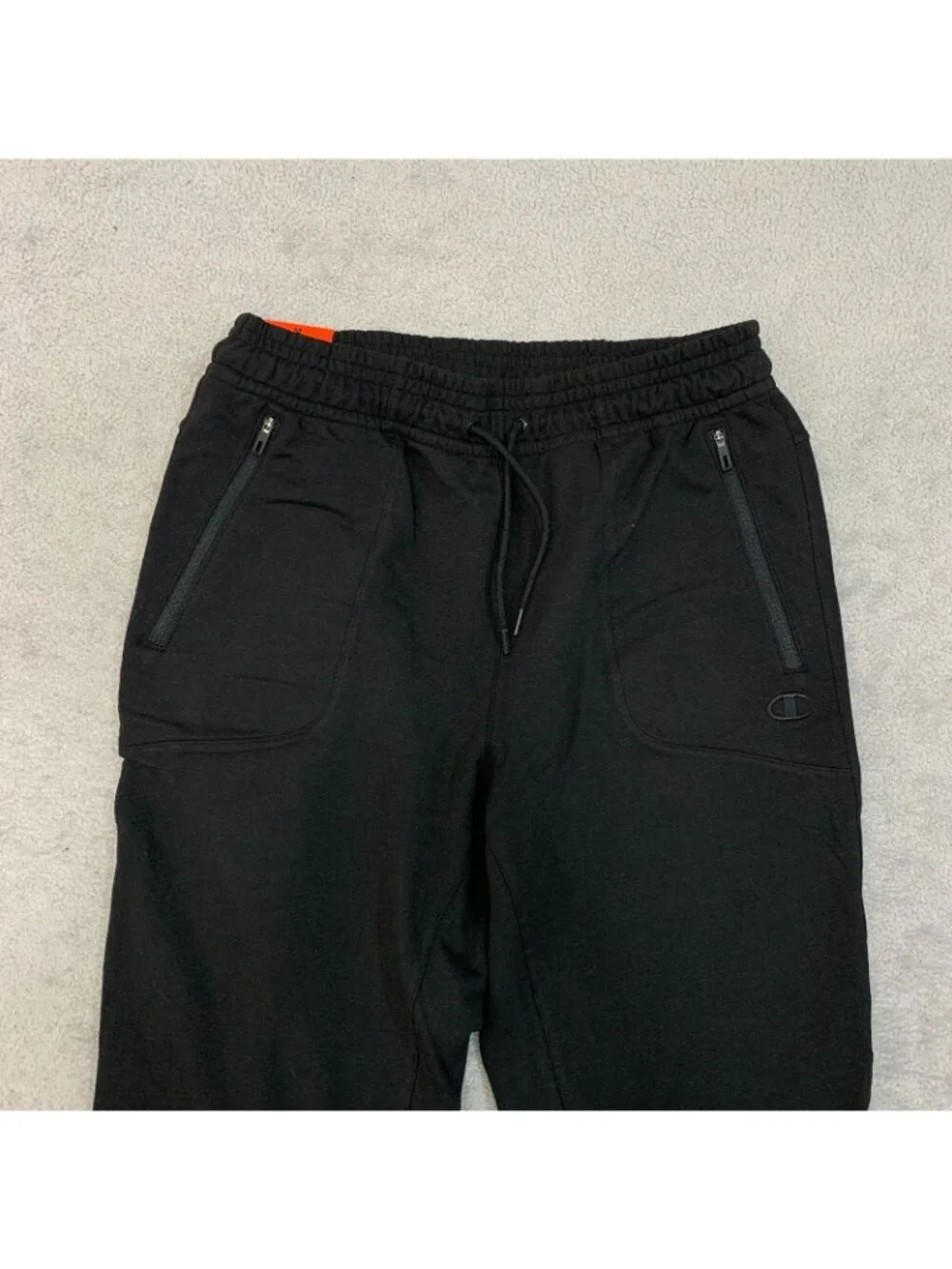 NWT Champion Men's M Black Jogger Pants Lightweight Sweatpants